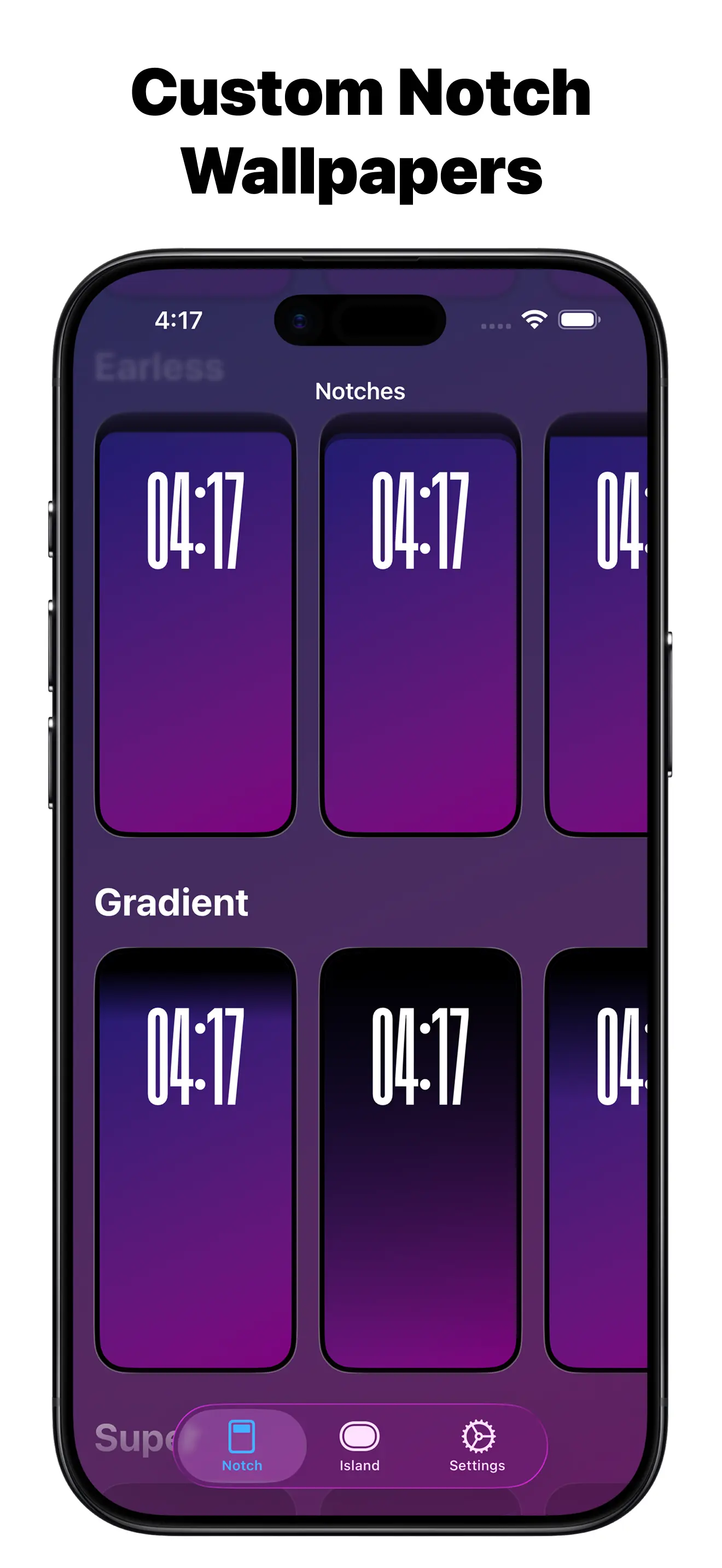 Custom Notch & Island Screenshot 4